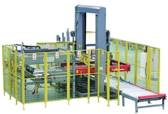High And Low Position Automatic Palletizer 380V 10KW Automated Palletizing Equipment
